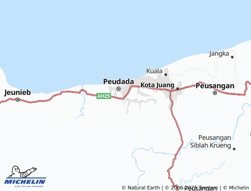 MICHELIN Pulo Lawang map - ViaMichelin