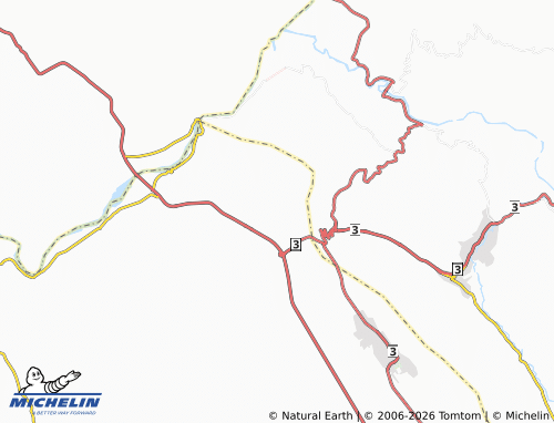 MICHELIN Amokan map - ViaMichelin