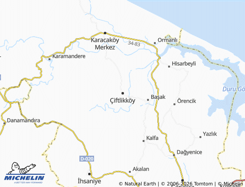 Mappa MICHELIN Çiftlikköy - ViaMichelin