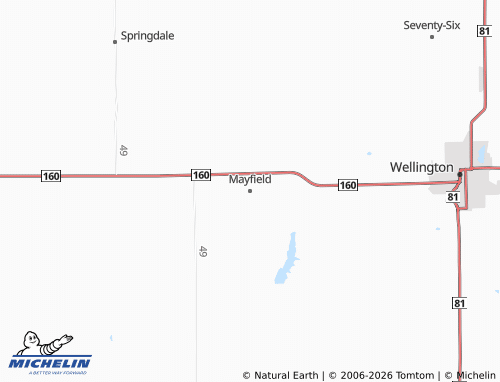 Mapa MICHELIN Mayfield - ViaMichelin