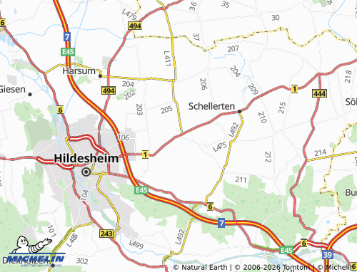 MICHELIN Bettmar map - ViaMichelin