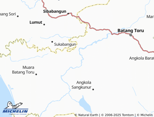 MICHELIN Muara Huta Raja map - ViaMichelin