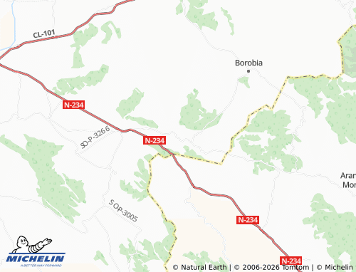 Mappa MICHELIN Ciria - ViaMichelin