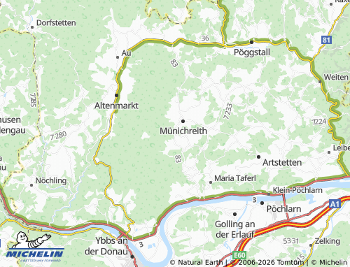 MICHELIN Bischofstein map - ViaMichelin