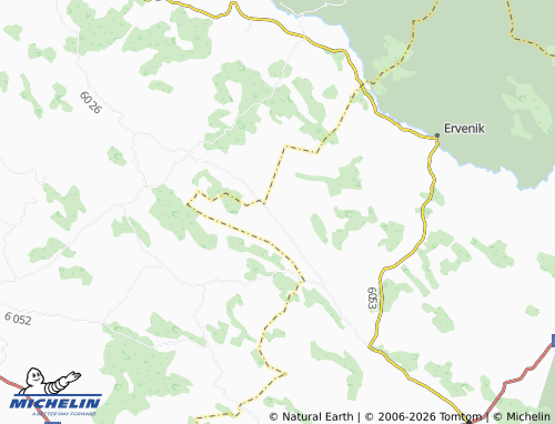 MICHELIN-Landkarte Parčić - ViaMichelin