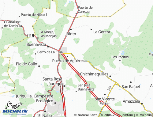 Mapa MICHELIN Pinto - ViaMichelin