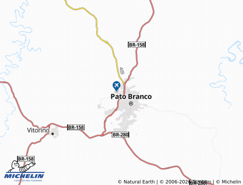 MICHELIN Aeroporto map - ViaMichelin