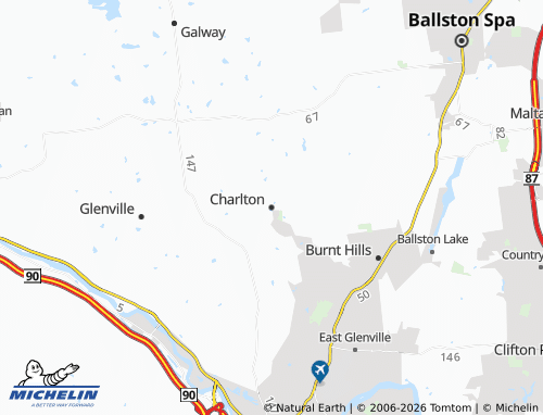Mapa MICHELIN Charlton - ViaMichelin
