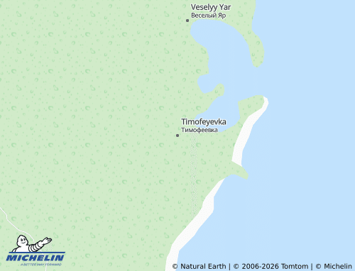 MICHELIN-Landkarte Timofeyevka - ViaMichelin