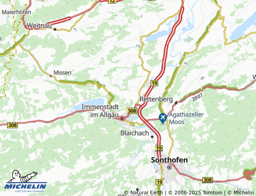 MICHELIN-Landkarte Untereinharz - ViaMichelin
