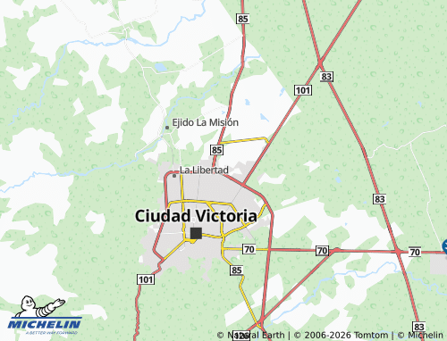 Mappa MICHELIN Puerta de Hierro P Poniente - ViaMichelin