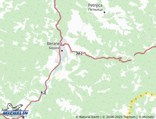 Mappa MICHELIN Petnjik - ViaMichelin