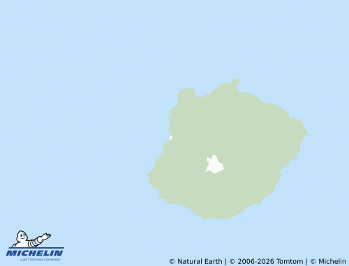 MICHELIN Isla Santa María map - ViaMichelin