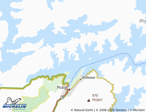 Mappa MICHELIN Double Cove - ViaMichelin