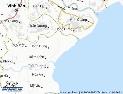MICHELIN Thụy Xuân map - ViaMichelin