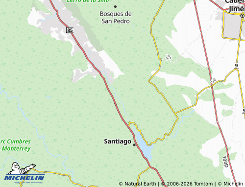 Mappa MICHELIN Arturo Marroquín - ViaMichelin