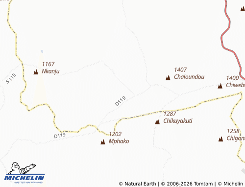 MICHELIN Kawale map - ViaMichelin