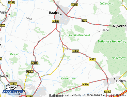 MICHELIN Heeten map - ViaMichelin