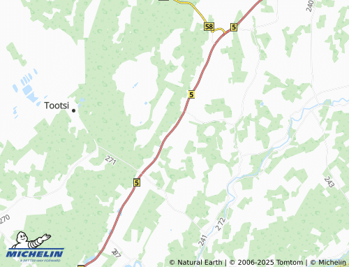 Carte MICHELIN Sikana - ViaMichelin