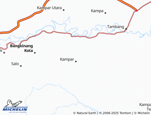 MICHELIN Penyasawan map - ViaMichelin