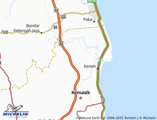 Mappa MICHELIN Ranggon Estate - ViaMichelin