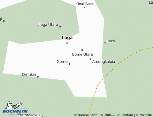 MICHELIN Ompliga map - ViaMichelin