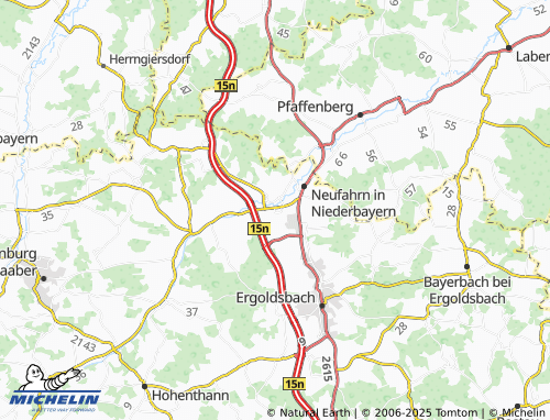 MICHELIN Asenkofen map - ViaMichelin