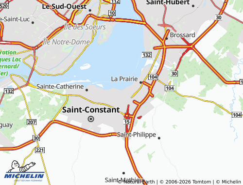 Mappa MICHELIN Candiac - ViaMichelin