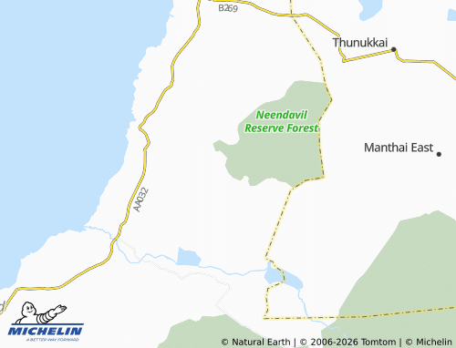 Mappa MICHELIN Koorai - ViaMichelin