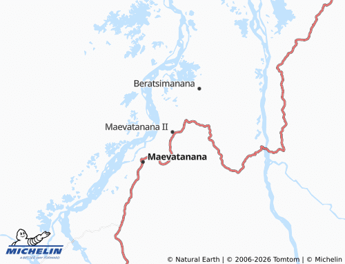 Mappa MICHELIN Maevatanana II - ViaMichelin