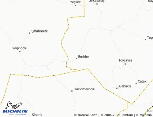 Mappa MICHELIN Emirler - ViaMichelin