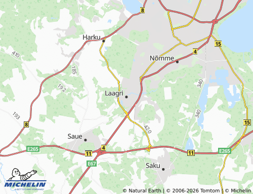 MICHELIN Laagri map - ViaMichelin