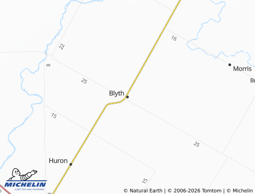 MICHELIN Blyth map - ViaMichelin