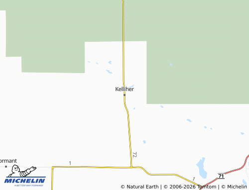 Mappa MICHELIN Kelliher - ViaMichelin