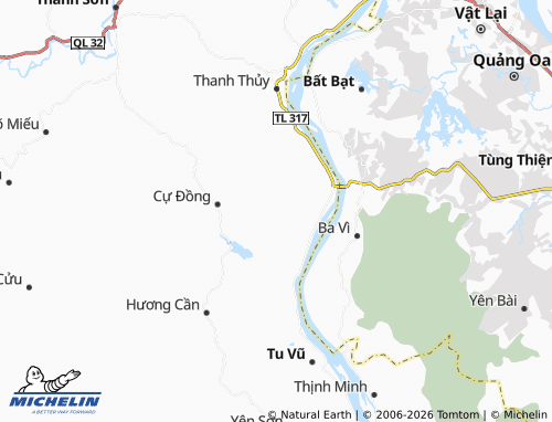 MICHELIN-Landkarte Thắng Sơn - ViaMichelin