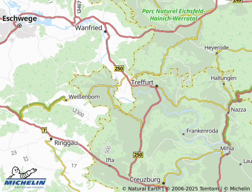 Mapa MICHELIN Heldra - ViaMichelin