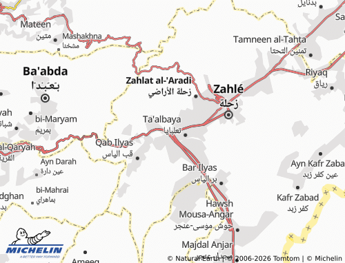 Mapa MICHELIN Shattourah - ViaMichelin