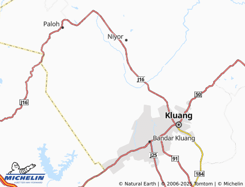 MICHELIN Kampung Nyior map - ViaMichelin