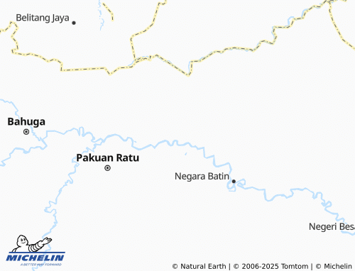 MICHELIN Negara Ratu map - ViaMichelin