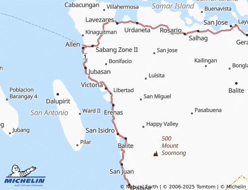 MICHELIN San Roman map - ViaMichelin