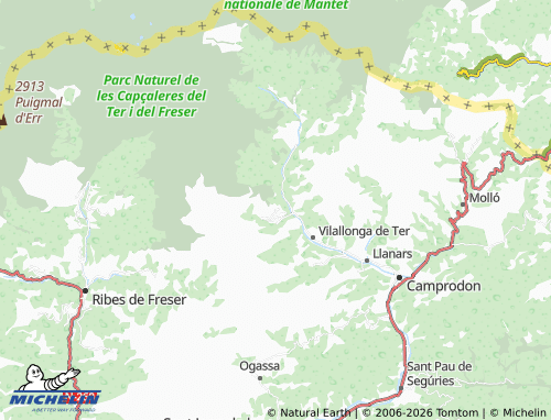 Carte MICHELIN Tregurà de Dalt - ViaMichelin