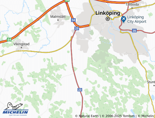 MICHELIN Slaka map - ViaMichelin