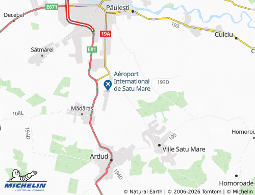 Mapa MICHELIN Cionchești - ViaMichelin