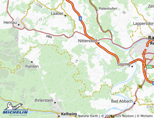 MICHELIN Haugenried map - ViaMichelin