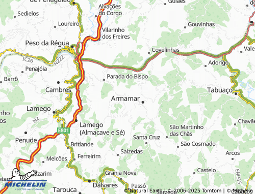 Mappa MICHELIN Aldeias - ViaMichelin