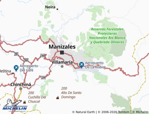 Kaart MICHELIN Baja Suiza - ViaMichelin