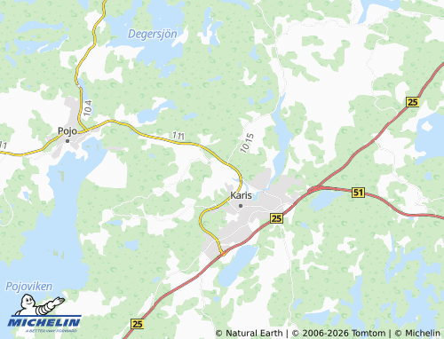 MICHELIN-Landkarte Billnäs - ViaMichelin