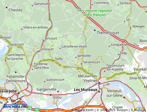 MICHELIN-Landkarte Le Bout-d'En-Haut - ViaMichelin