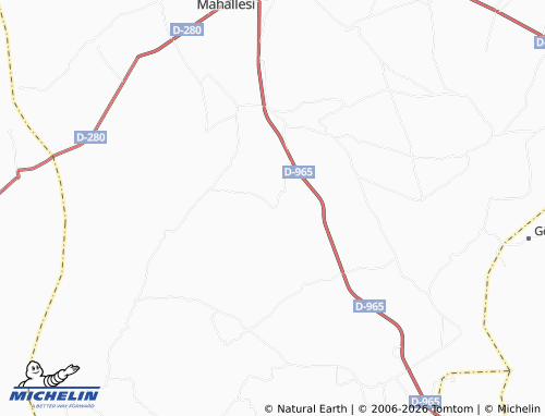 MICHELIN Andaçlı map - ViaMichelin