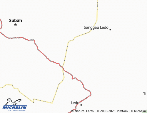 MICHELIN Suka Damai map - ViaMichelin